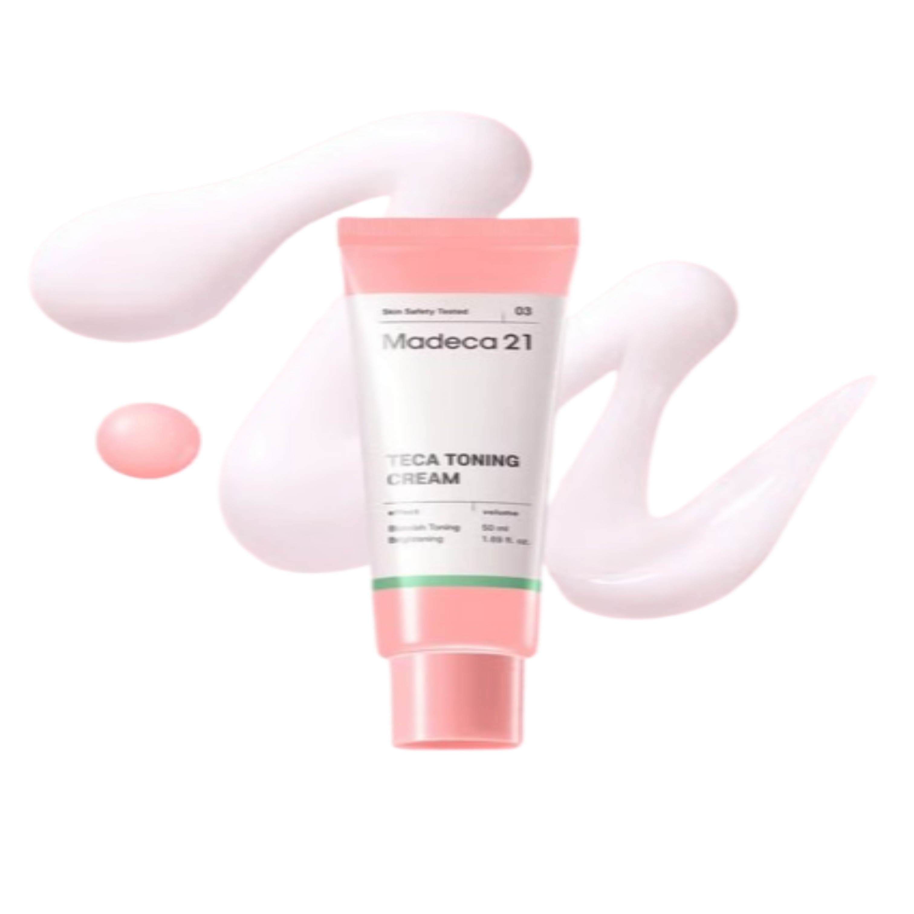 (韓国正規品)マデカ21 テカ トーニング クリーム 50ml/くすみケアクリーム/くすんだ肌トーンケア/肌が明るくなるクリーム/シミ肌に効果的/