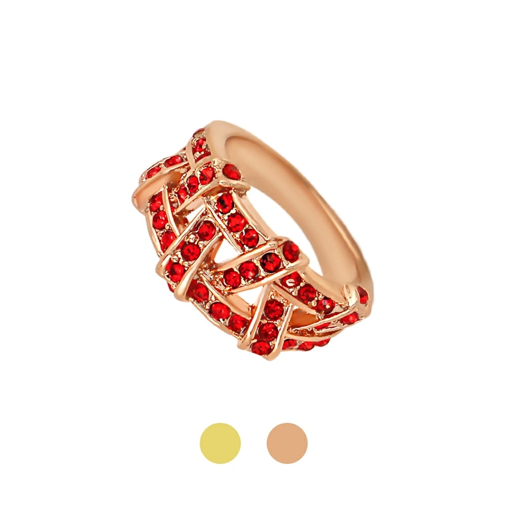 レッドストーンデザインリング送料無料！ ルピス