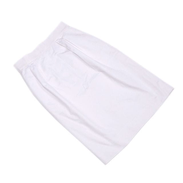 スカート タイト Sサイズ ホワイト 中古