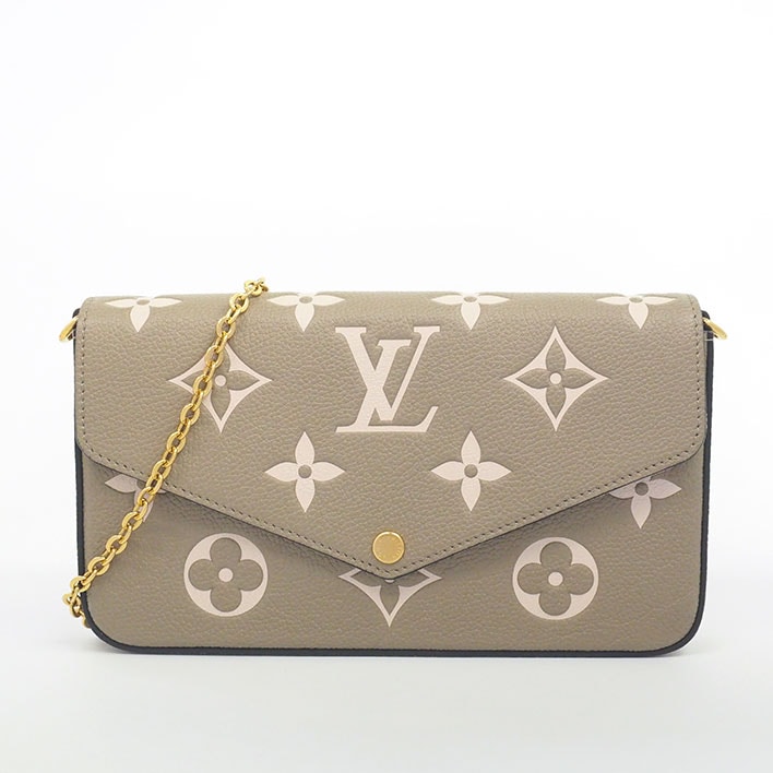 【新品同様】ルイ ヴィトン ポシェットフェリシー バイカラーモノグラムアンプラント レディース 【ショルダーバッグ】