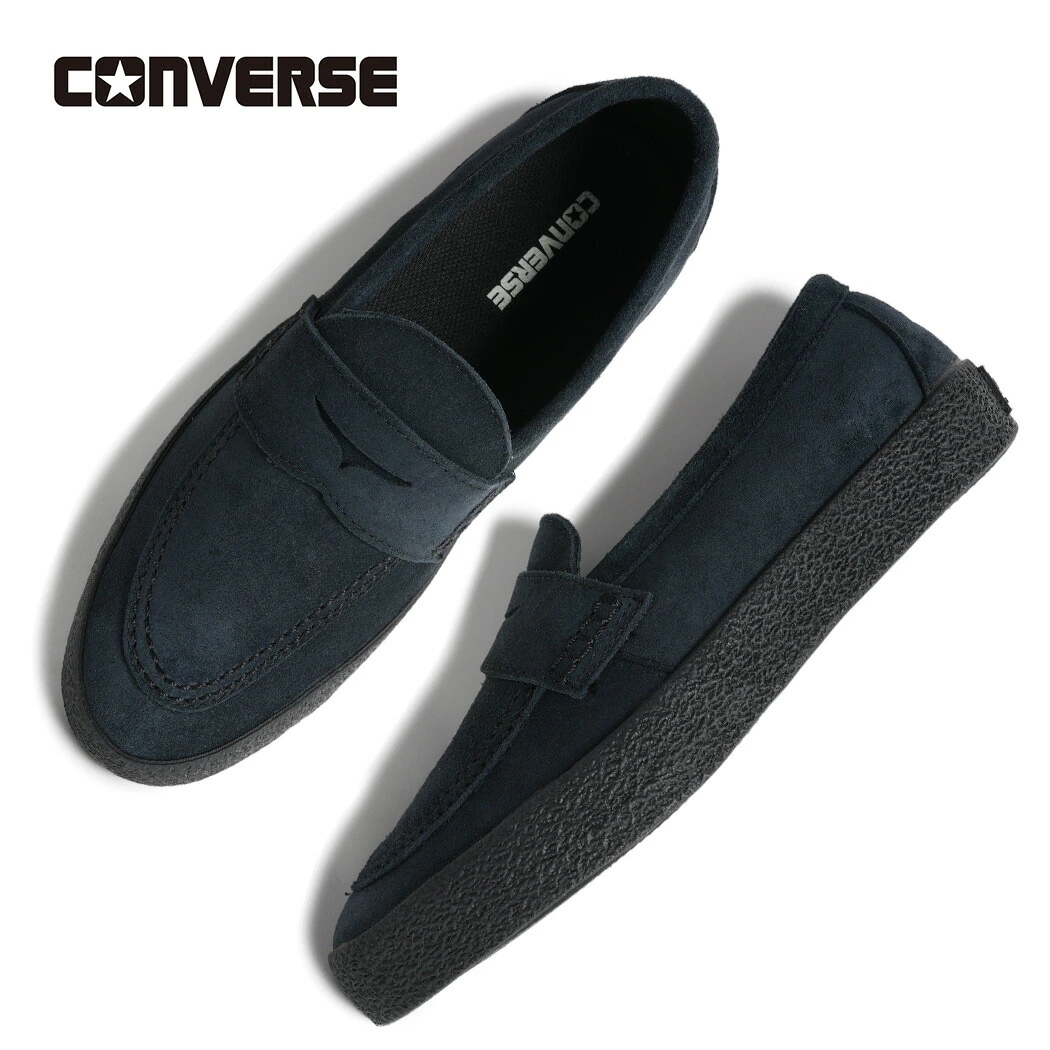 CONVERSE コンバース ローファー スニーカー CS LOAFER II SK BLACK ( ブラック 黒 スエード コインローファー メンズ レディース ウィメンズ 33702910 )