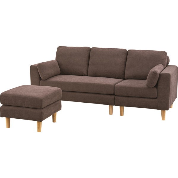 SS-122BR トルエ ソファ ブラウン メーカー直送