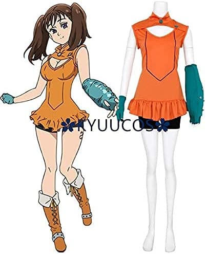 七つの大罪レイジ審判ダイアンコスプレコスチュームハロウィン文化祭コスプレ