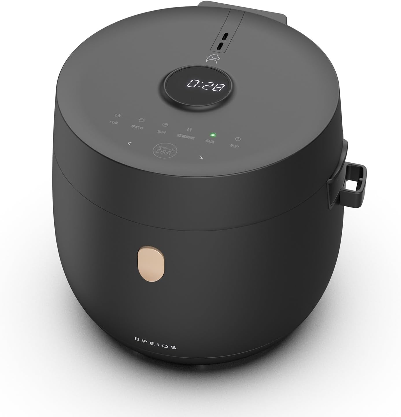 【2025 NEWモデル】エペイオス(Epeios) 炊飯器 一人暮らし 3合 4合 低温調理可 二人暮らし マイコン式 ライスクッカー 早炊き 24時間予約 24時間保温