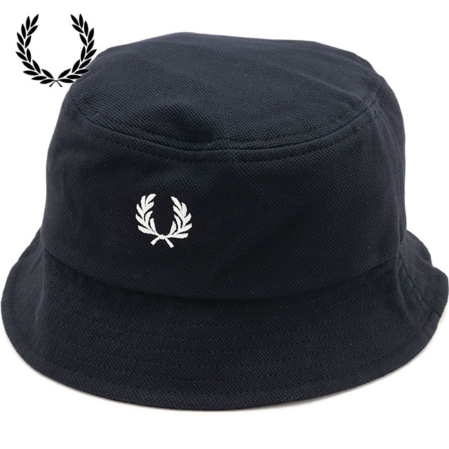 メール便 ピケバケットハット [HW2296-843] メンズ・レディース ユニセックス 帽子 鹿の子 バケハ BLACK/SNOWWHITE 正規取扱店