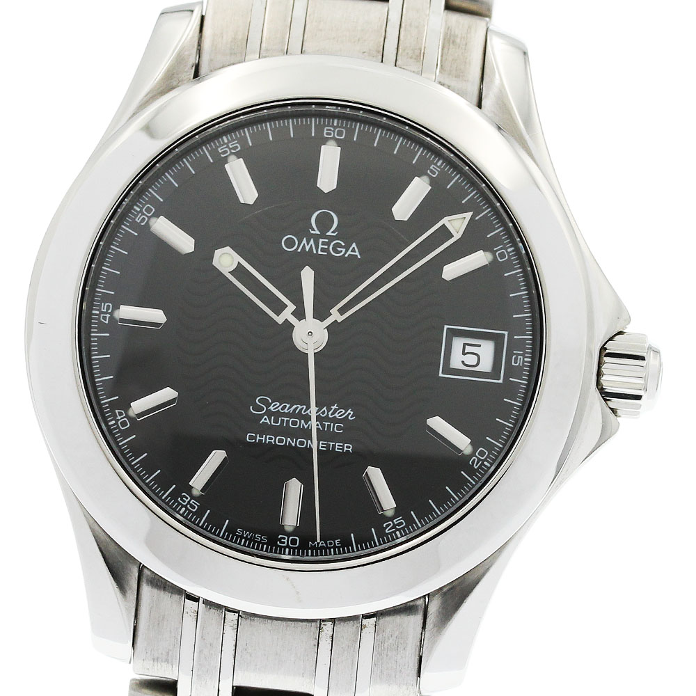 オメガ OMEGA 2501.51 シーマスター120m 50周年記念モデル デイト 自動巻き メンズ _942425【中古】