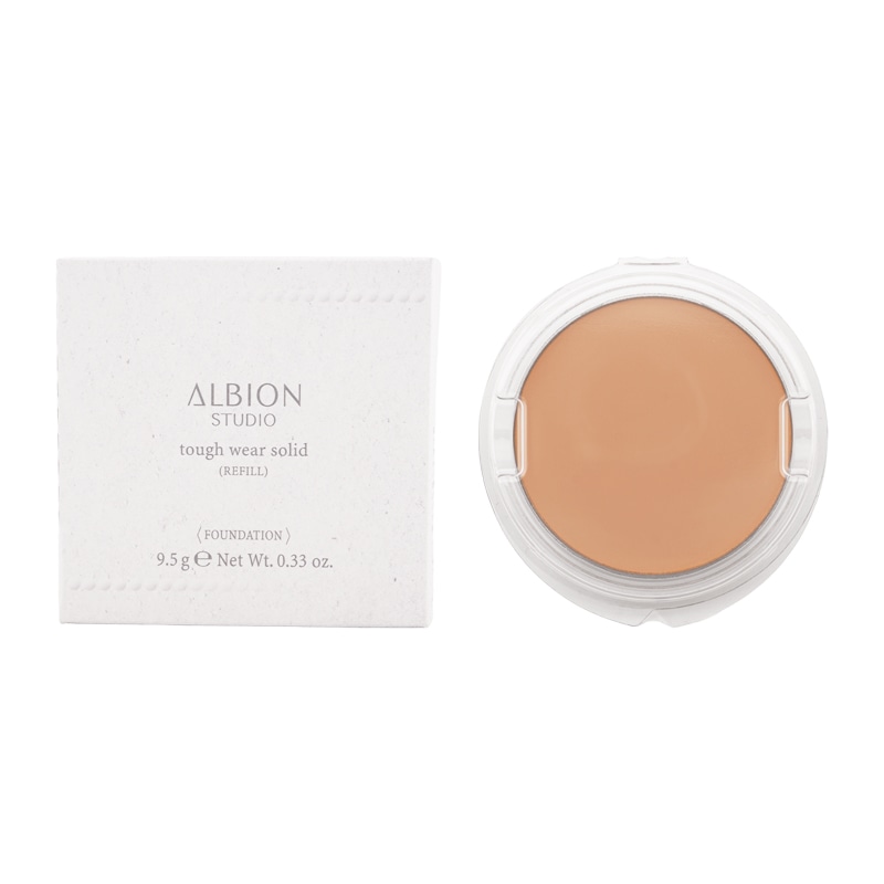 タフウェア ソリッド 030 ピンクベージュ レフィル 9.5g SPF50+ PA++++ UV 耐水 薄膜 紫外線 なめらかさ ツヤ [ギフトラッピング対応]