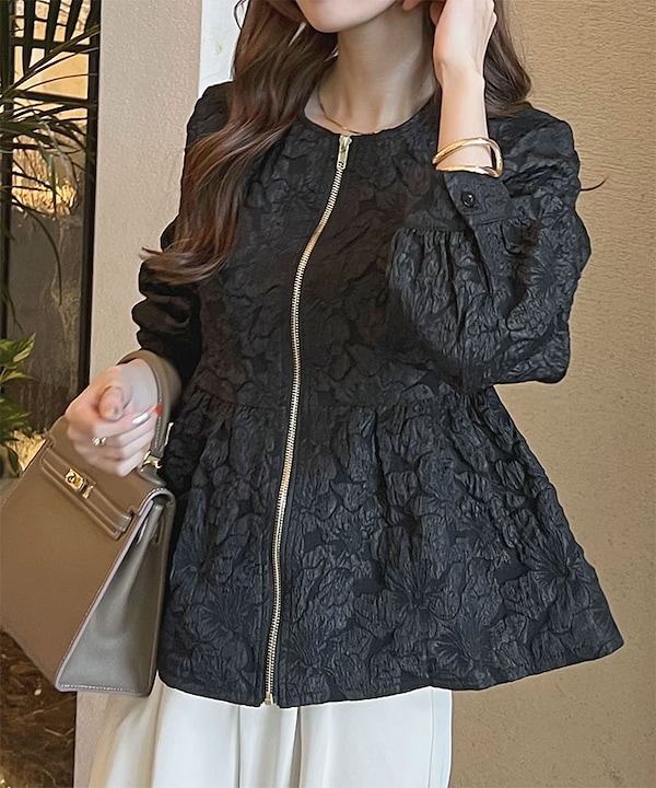 ダイアグラム　イレギュラーテーラージャケット&ドットペプラムノースリーブ 181065818_o15.jpg?