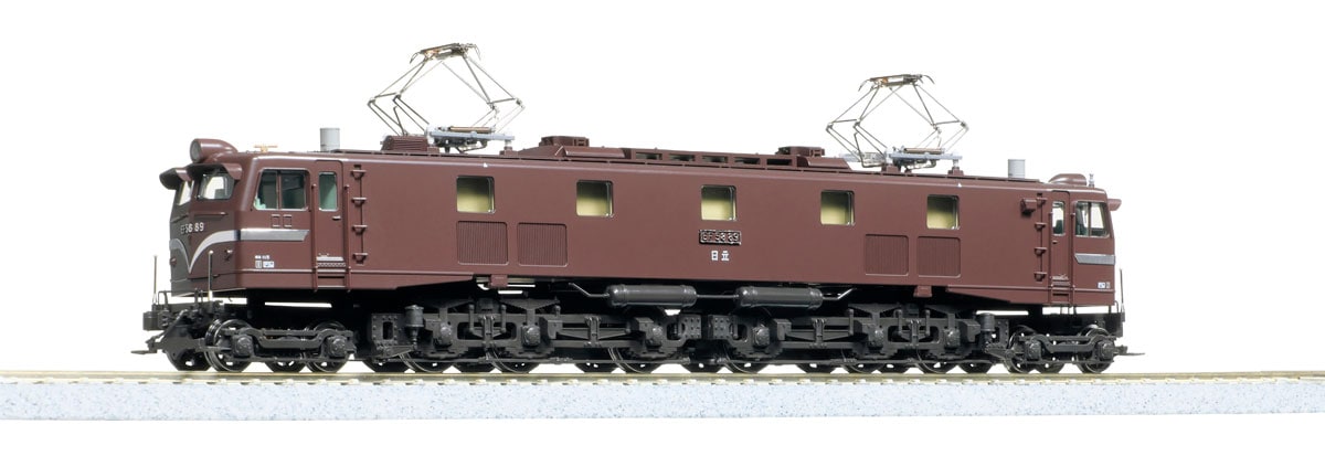 カトー (HO) 1-325 EF58（ツララ切り付・茶） カト- 1-325 EF58 ツララキリツキ チャ