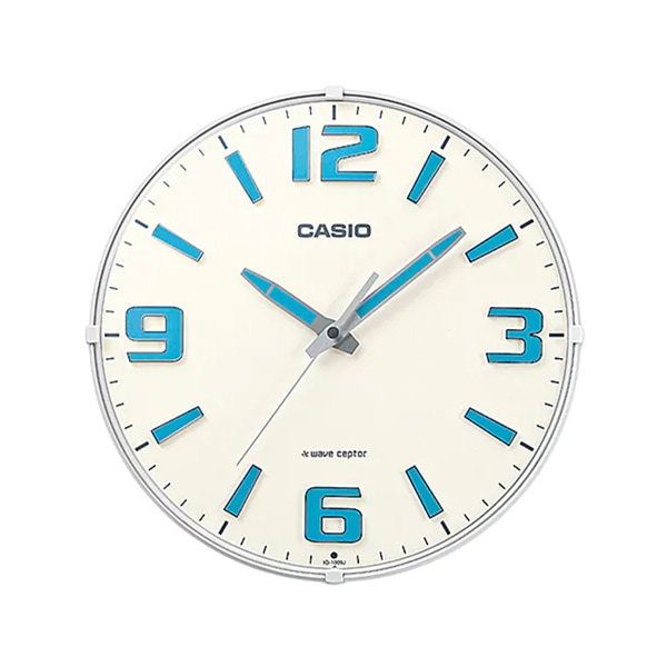 カシオ取寄品 正規品 CASIO時計 カシオ 掛け時計 IQ-1009J-7JF アナログ 電波時計
