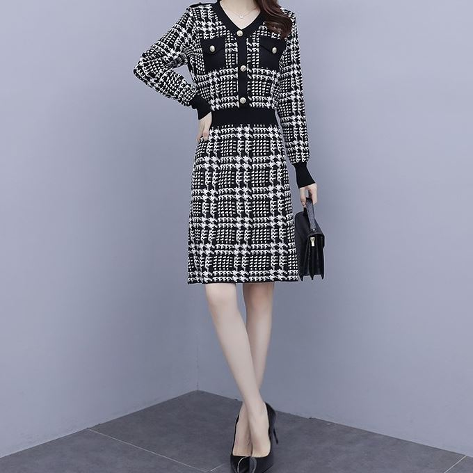 ワンピース レディース ニットワンピース ワンピーススーツ ニット ミニ丈 膝丈 ひざ丈 膝上