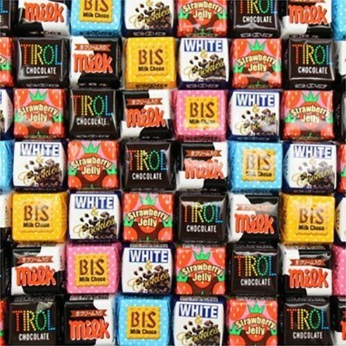(地域限定送料無料) チロルチョコ バラエティ 1000粒セット おかしのマーチ クール便 (omt