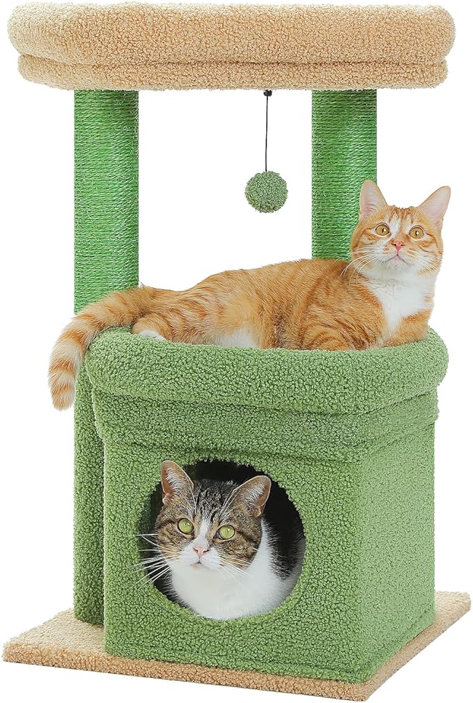 PAWZ Road キャットタワー ミニ 猫タワー 小型 低い 小さめ 据え置き 人気 爪