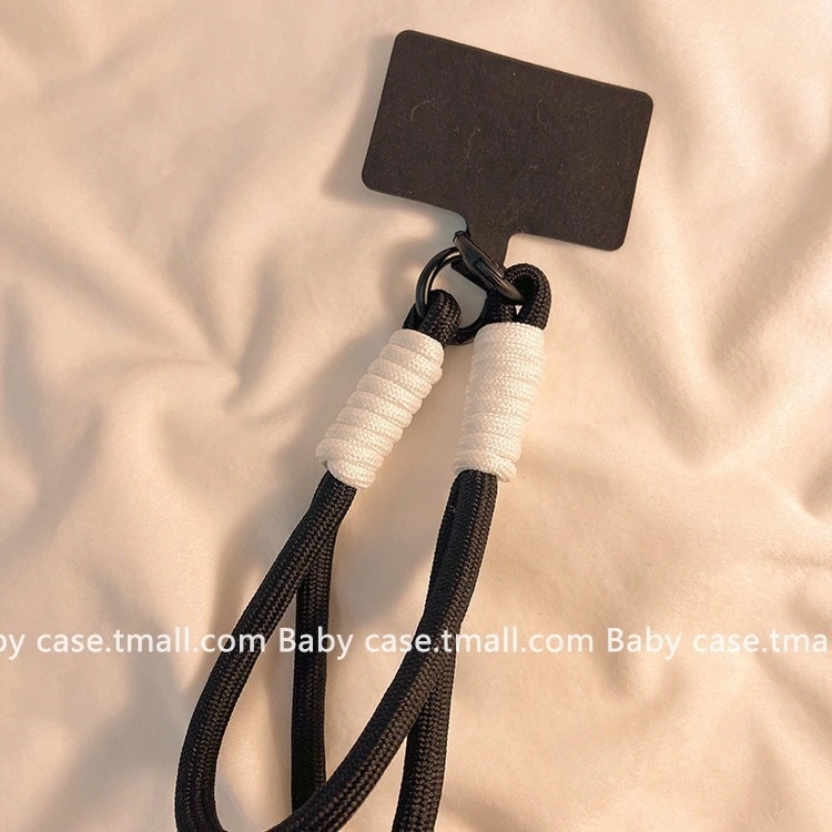 【デザインがきれいでユニーク】軽食短いアンチロスロープ携帯電話ケース女性用ガスケットの固定シンプルなポータブルハンドヘルドハンドアンチロットロープ