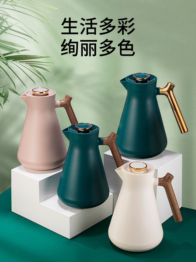 7l8k 魔法びんケトル 家庭用魔法びんケトル 魔法びんケトル ガラス 赤ゴール魔法瓶 魔法瓶 ティーポット