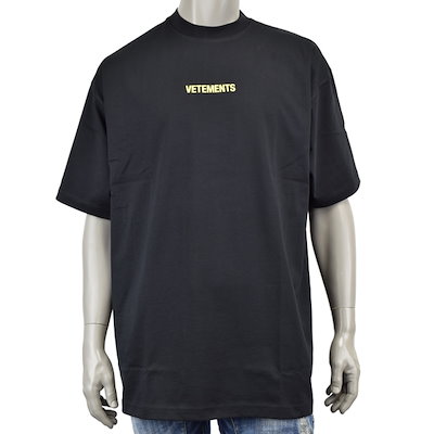 新品【XSサイズ】VETEMENTS ヴェトモン LOGO LABEL T-SHIRT/Tシャツ