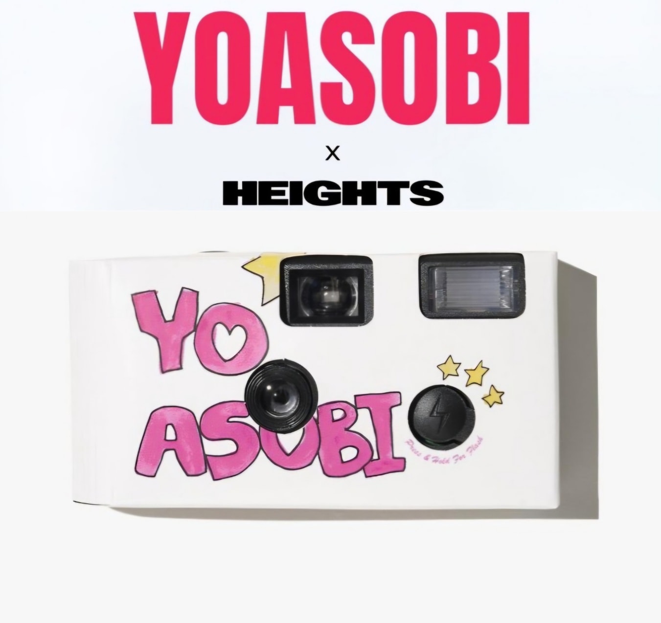 【公式】韓国 ポップアップ 限定商品 YOASOBI x HEIGHTS YOSOBI DISPOSABLE CAMERA