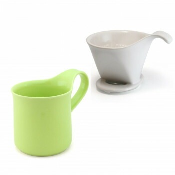 ZERO JAPAN（ゼロジャパン） ドリッパー＆カフェマグセット ドリッパートレイ付 DMZ-16 WH/KW