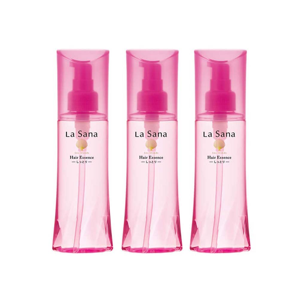 【スーパーお得3本セット！】 海藻 ヘア エッセンス しっとり ヘアトリートメント 洗い流さないタイプ 75mL x3