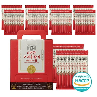 Qoo10] 青春白書 高麗人参大容量100包 紅参濃縮液スティ : 健康