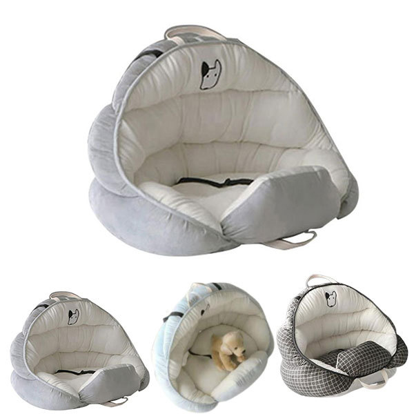 ペットベッド 犬用 猫用 キャットハウス ソファー ふわふわ ふかふか マット モコモコ あったか