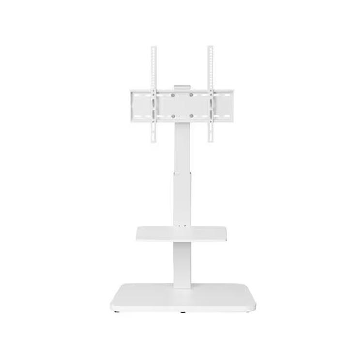 ~55V対応 テレビスタンド 壁寄せ ハイタイプ テレビ台 角度調整 高さ調整 UTS-640R ホワイト
