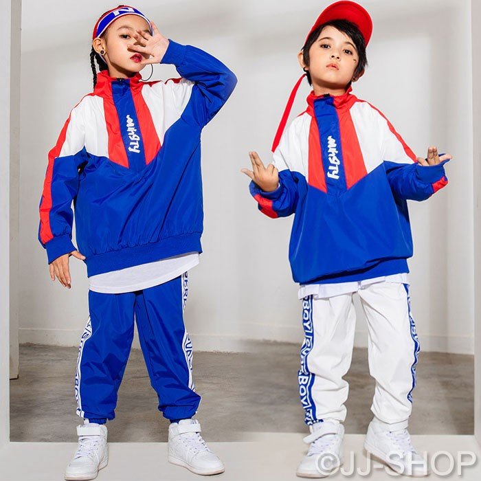 キッズ ダンス衣装 ヒップホップ HIPHOP 長袖 競技 ランニング ズボン ダンスパンツ ダンス