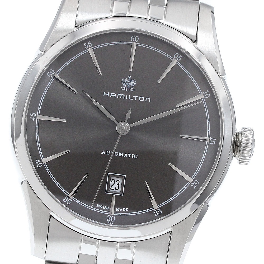 ハミルトン HAMILTON H424151 ジャズマスター デイト 自動巻き メンズ 良品 保証書付き_940281【中古】