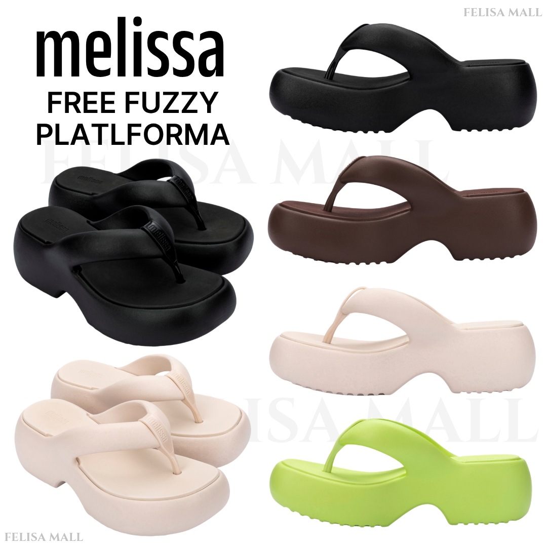 [melissa] FREE FUZZY PLATLFORMA 厚底サンダル 人気