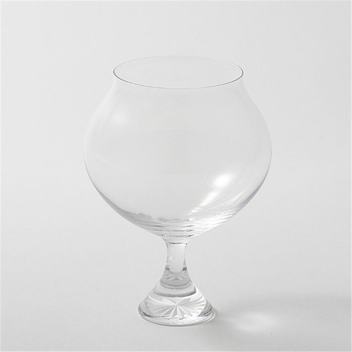 春夏新作 日本製ES(エス) stem 04 w/edokirikoグラスブランデーウイスキー酒 焼酎カップ グラス
