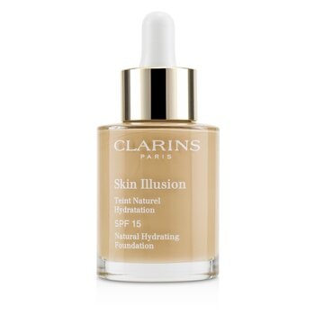 Clarins スキン イルージョン ナチュラル ハイドレーティング ファンデーション SPF 15 # 110 Honey