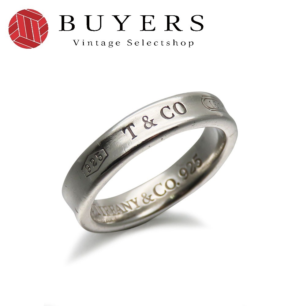 中古 リング・指輪 1837 ナロー シルバー925 約3.9g シルバー 約＃10 アクセサリー 定番 レディース 女性