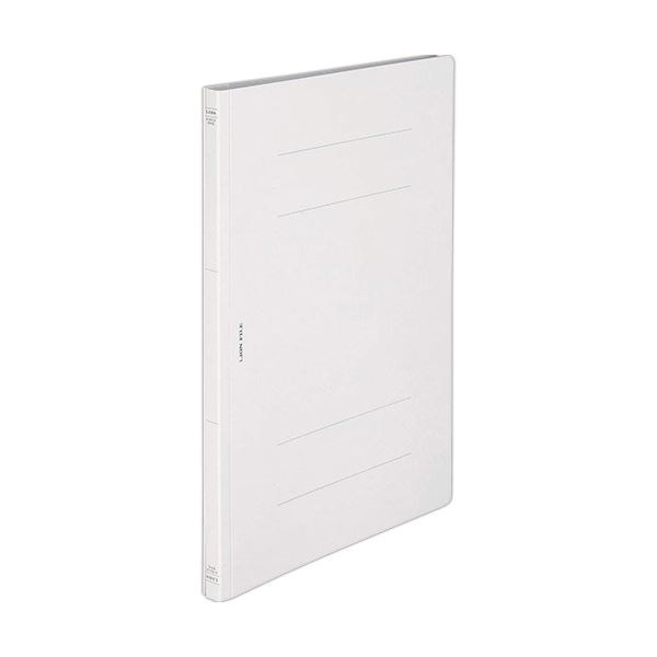 (まとめ) ライオン事務器 フラットファイル(環境)樹脂押え具 B4タテ 150枚収容 背幅18mm 無着色 A-501KB4S 1冊 (×50セット) 10,883円