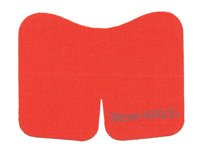 他サイト： New-HALE(ニューハレ) テーピングテープ すぐ貼れるシリーズ ニ―ダッシュ (6 枚入り) レッド 010501007の商品画像