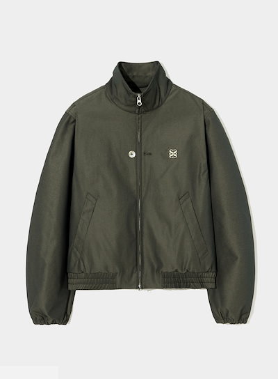☆送料・関税込☆SATUR★(W) Lecce Two Tone Zip Up Jacket★ MUSINSA公式 | SATUR Lecce two-tone zip-up jacket emerald blue