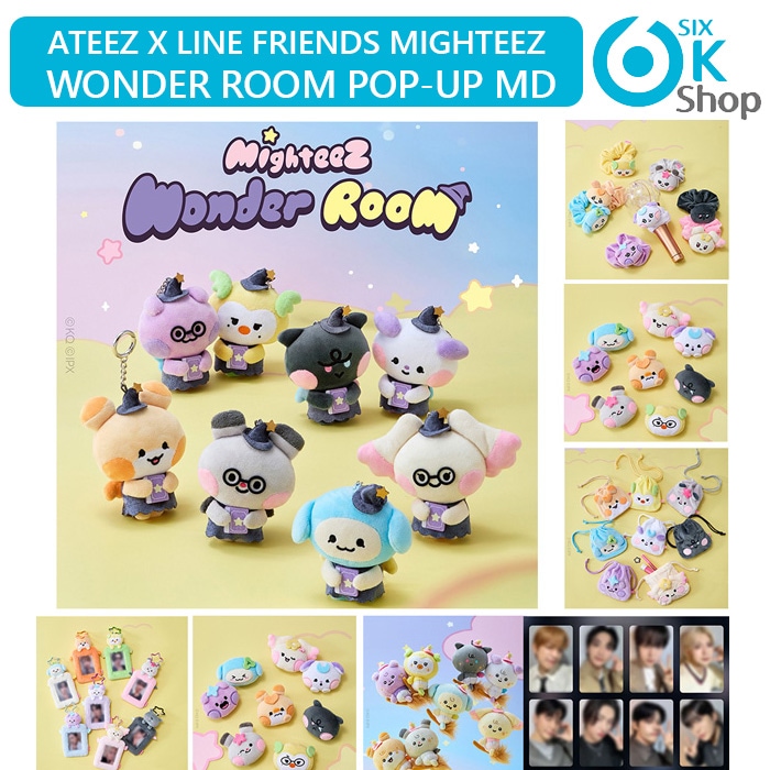 Qoo10] ライン・フレンズ [即日発送] 【金額特典】 ATEEZ