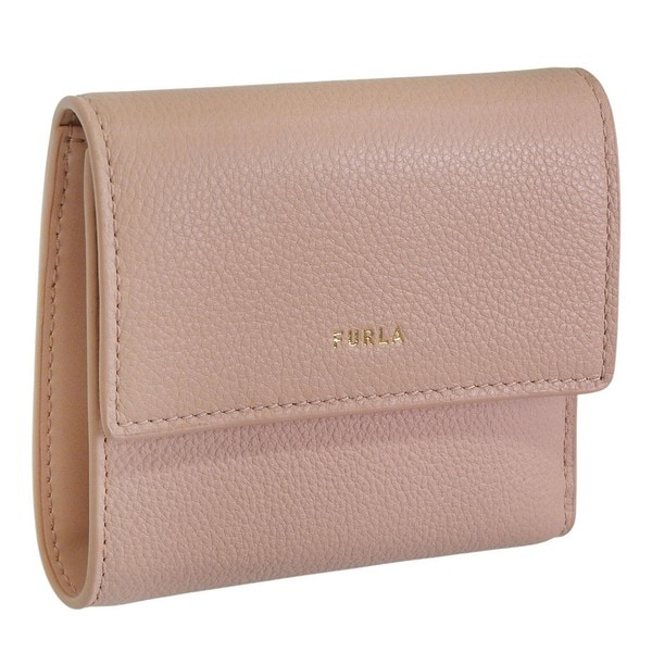 フルラ 財布 レディース 二つ折り財布 アウトレット レザー ピンク ゴッチャ GOCCIA M COMPACT WALLET TRIFOLD WP00469BX3036CX000 FURLA