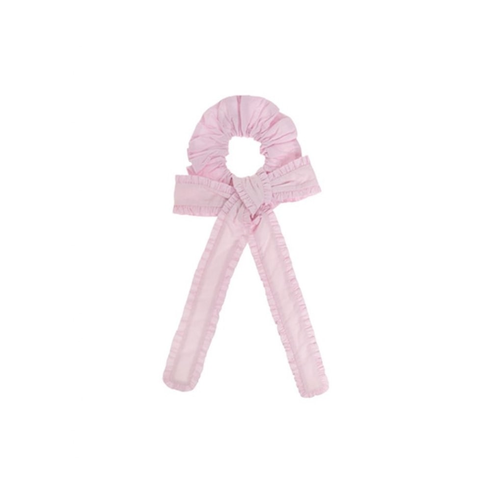 GANI 女性用フリルリボンヘアレンチライトピンク A4667