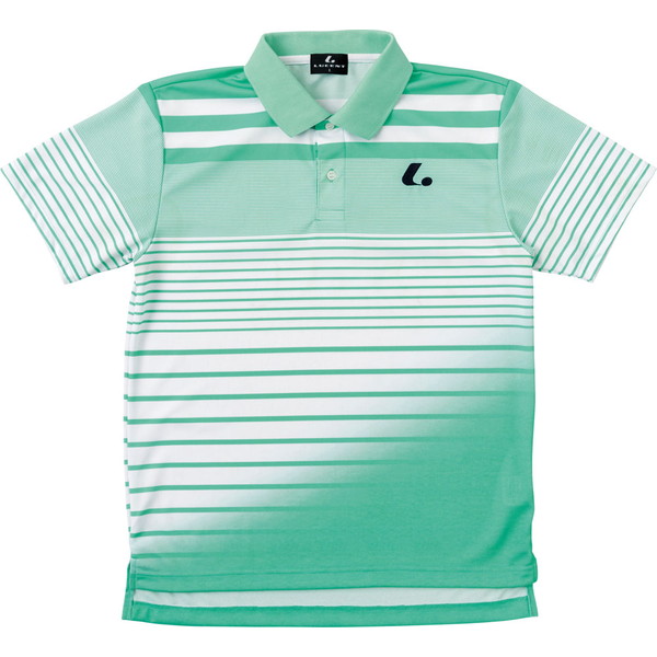 LUCENT ルーセント UNI ゲームシャツ エメラルドグリーン テニス XLP8365 半袖