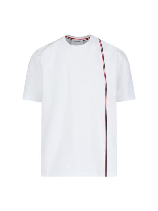 THOM BROWNE Men T-Shirts MJS252A J0138 100 White