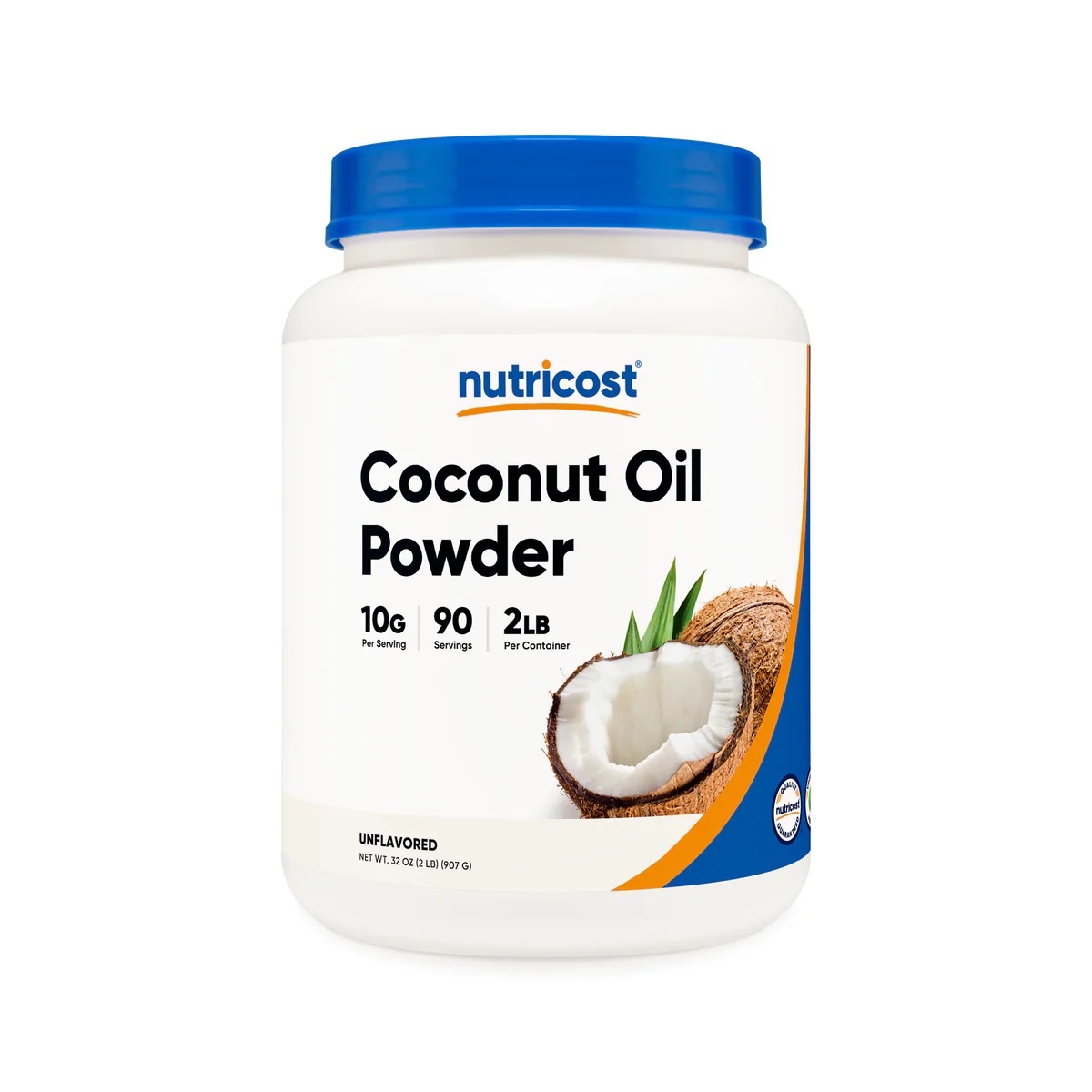 [USA] Nutricost ニュートリコスト Coconut Oil Powder 無味 (2 LB)