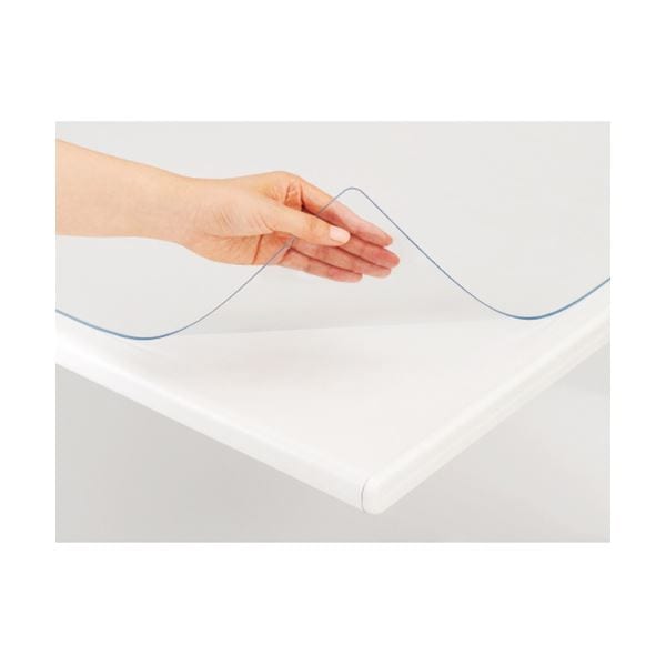 スカイスターデスクマット 〔1.7mm厚/1050mm×720mm〕 下敷付き 軟質塩ビ 日本製 5W〔代引不可〕 スカイスターデスクマット 1.7mm厚⁄1050mm×625mm 下敷なし 軟質