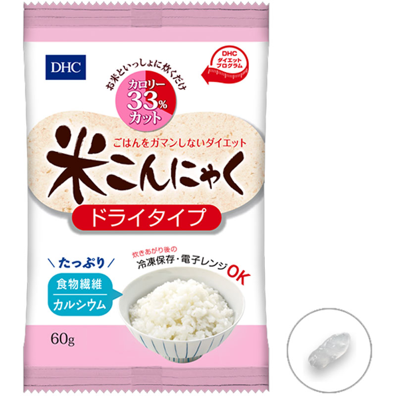 DHC DHC 米こんにゃく ドライタイプ 60g 価格比較 - 価格.com