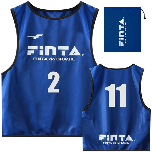 FINTA フィンタ ジュニアビブス 10枚 サッカー FT6555-2100 ジュニア ボーイズ