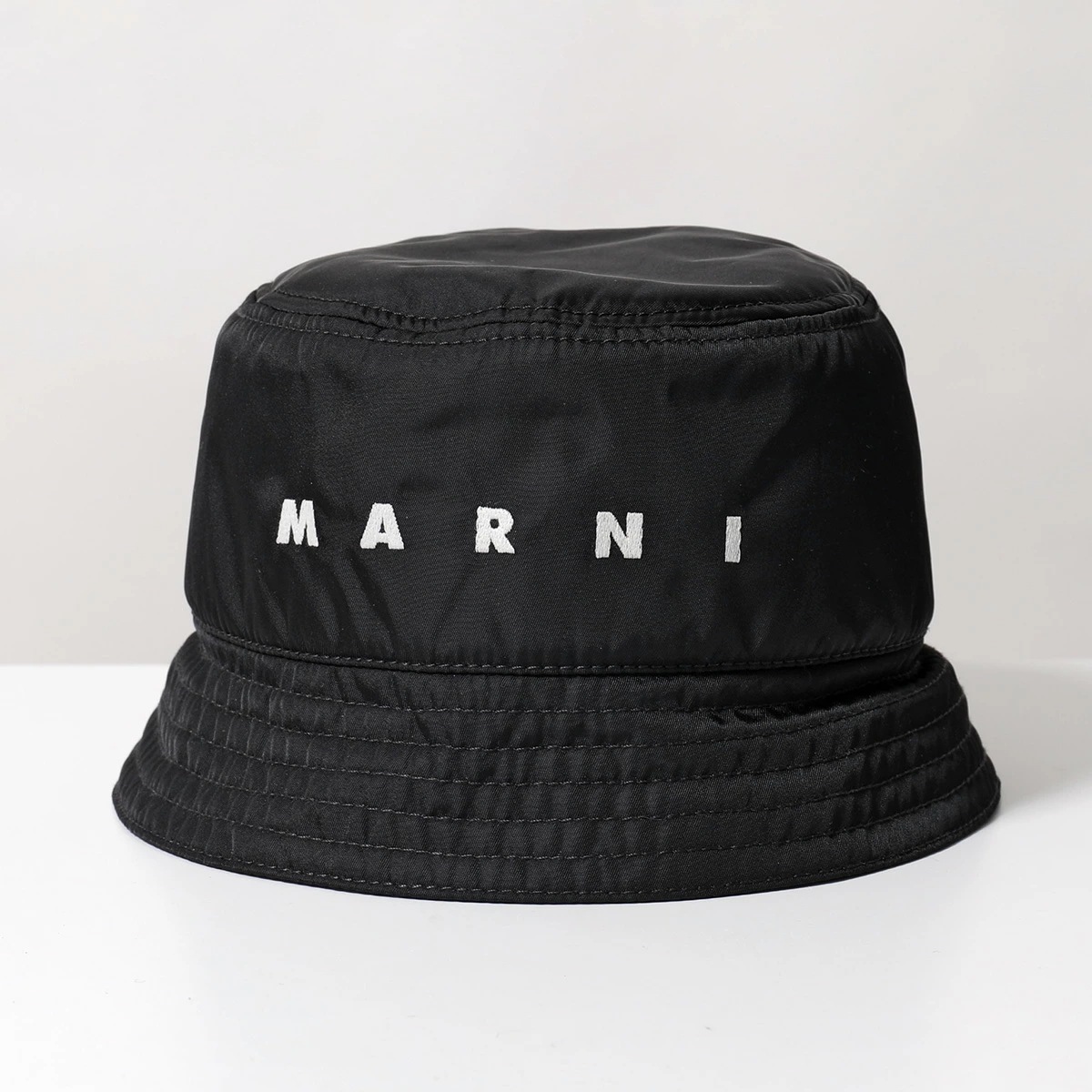 MARNI マルニ バケットハット CLZC0110SW UTN923 レディース ロゴ刺繍 ナイロン 帽子 00N99