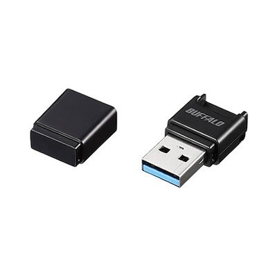 他サイト： バッファロー USB3.0 Type-A対応 microSD専用カードリーダー/ライター（ブラック） BSCRM100U3BKの商品画像