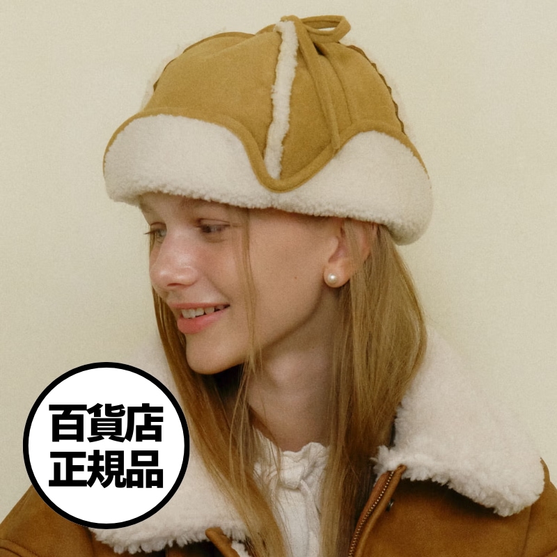 【JILLSTUART】スエード トルーパー ハットSuede Trooper Hat 韓国百貨店正規品