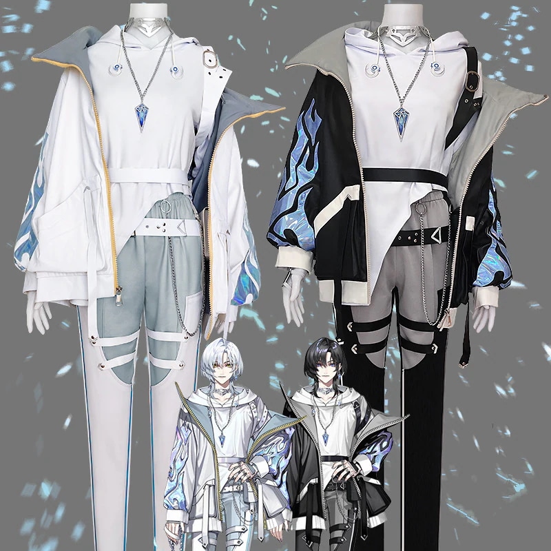 新品【限時!優!惠】VTuber にじさんじ バーチャルライバー アイドル Unnamed Usan コスプレ衣装 コスチューム 变装品質良い 店舗お勧め