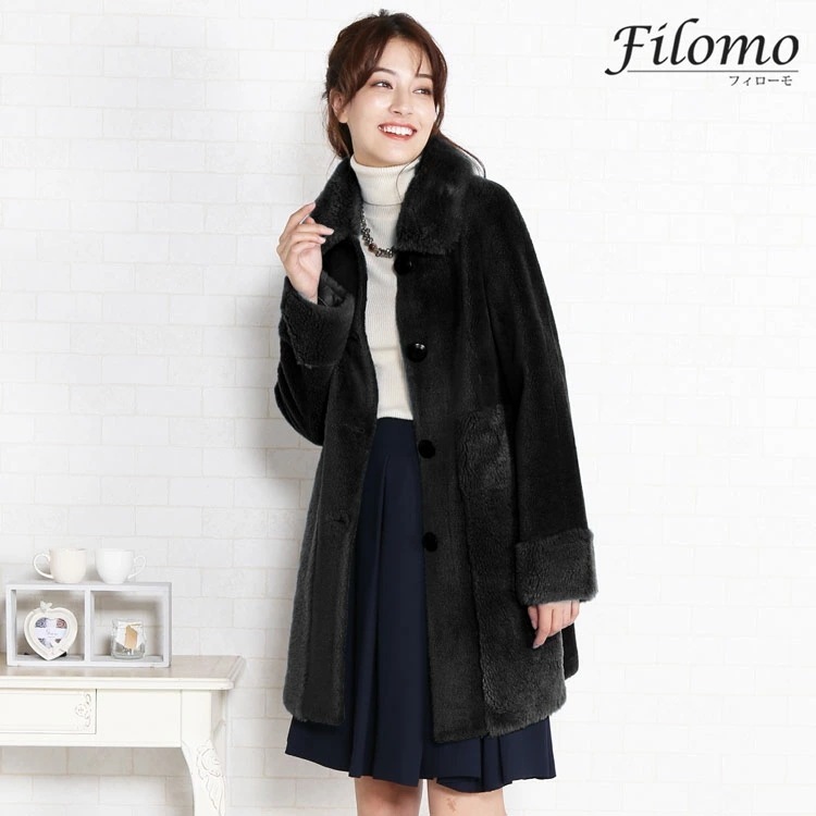 [Filomo]ウールムートンロングコート