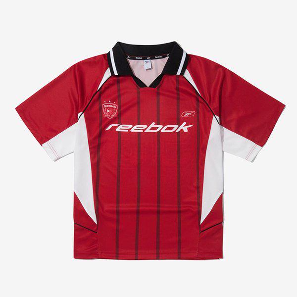 [] スポーツフットボールジャージ半袖Tシャツ レッド RETS6ER37R2